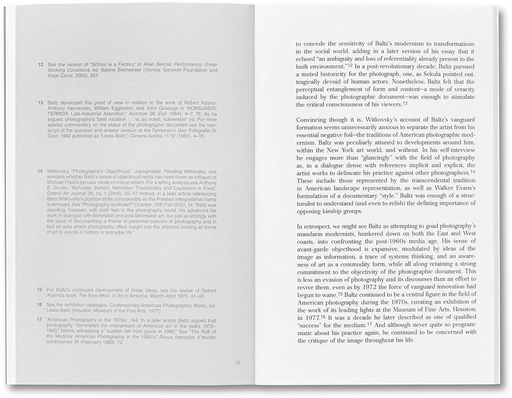 An Interview with Lewis Baltz - Image 12