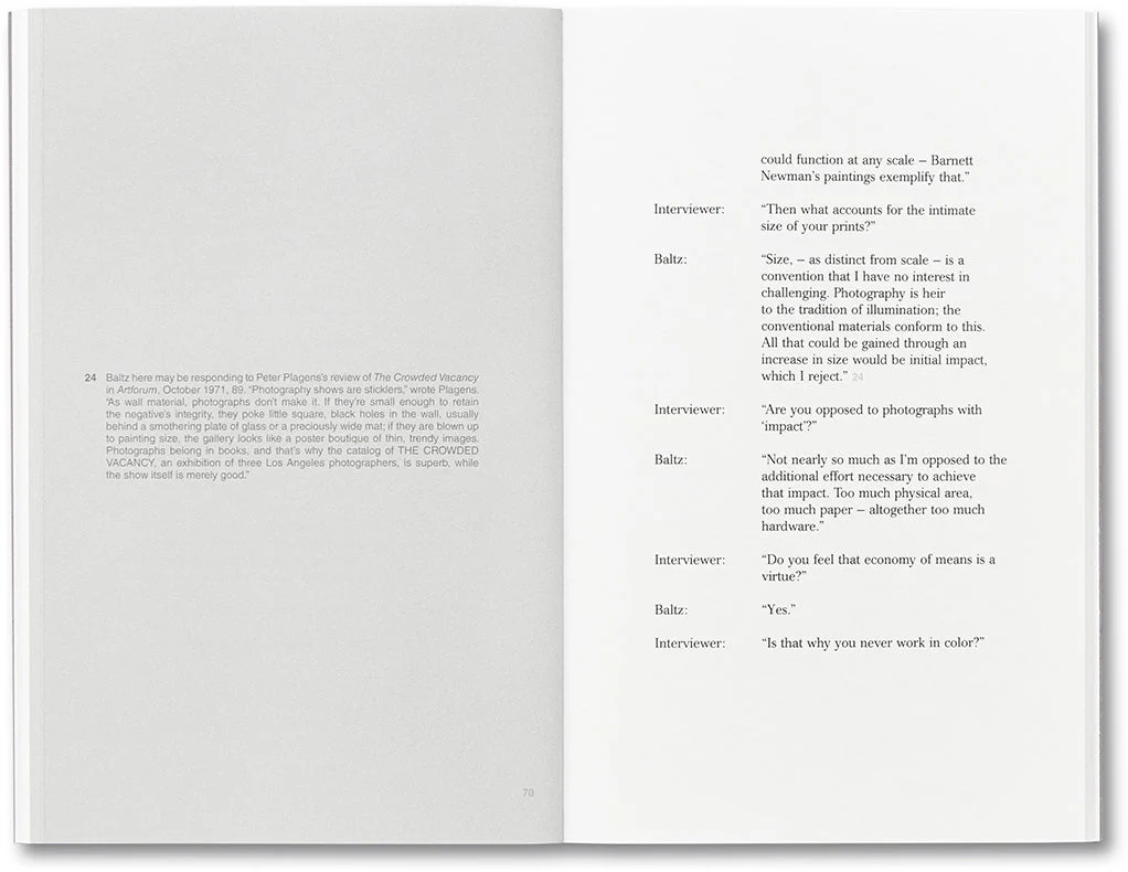 An Interview with Lewis Baltz - Image 15