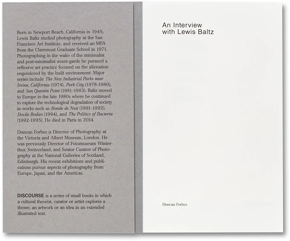An Interview with Lewis Baltz - Image 2