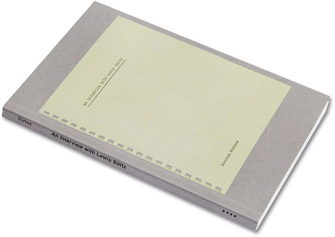 An Interview with Lewis Baltz - Image 27