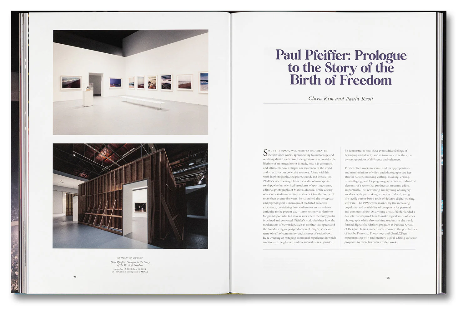 Paul Pfeiffer: Prologue to the Story of the Birth of Freedom - Image 21