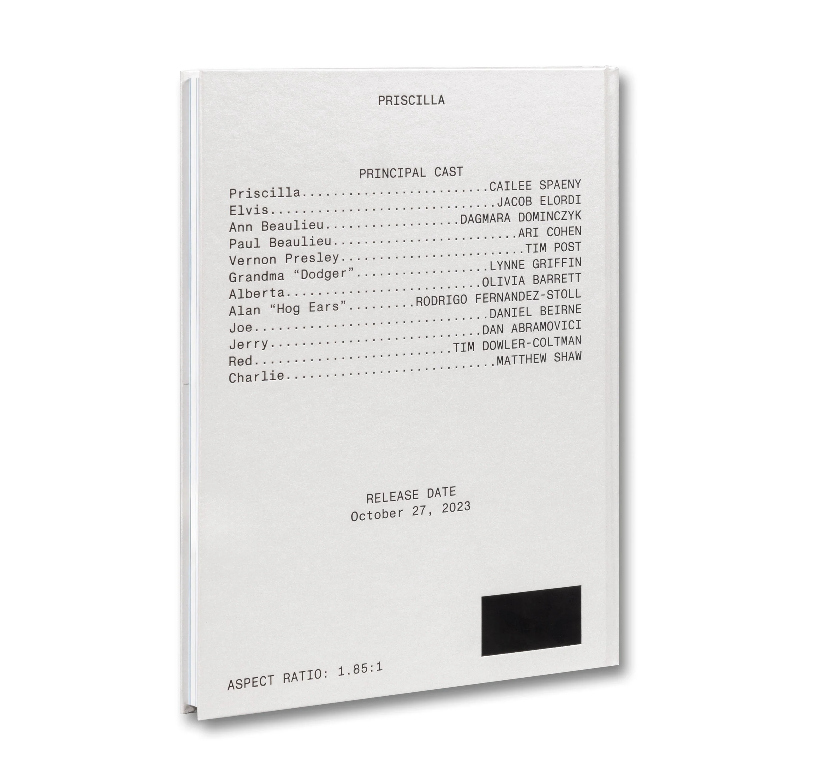 Priscilla Screenplay Book - Image 14