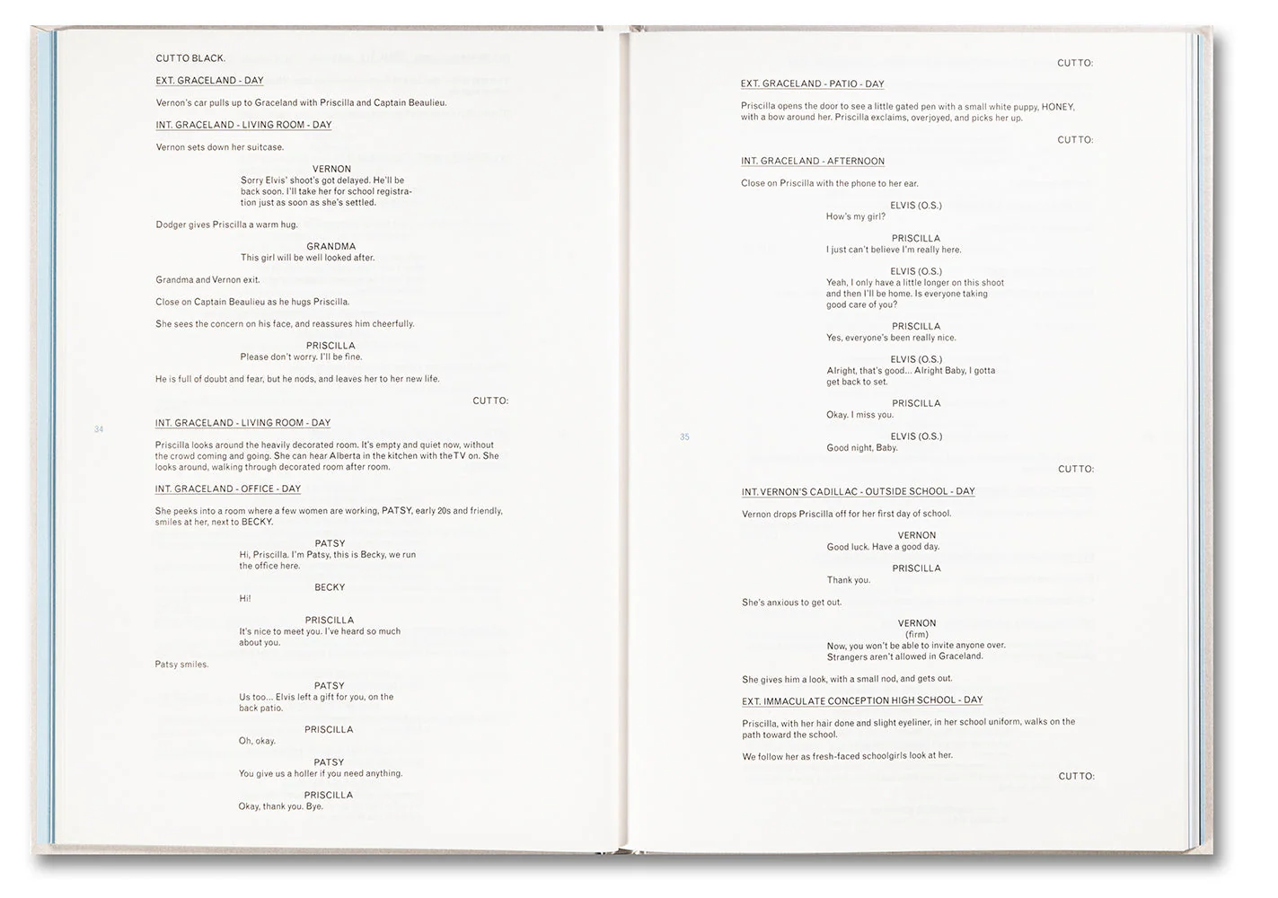 Priscilla Screenplay Book - Image 5