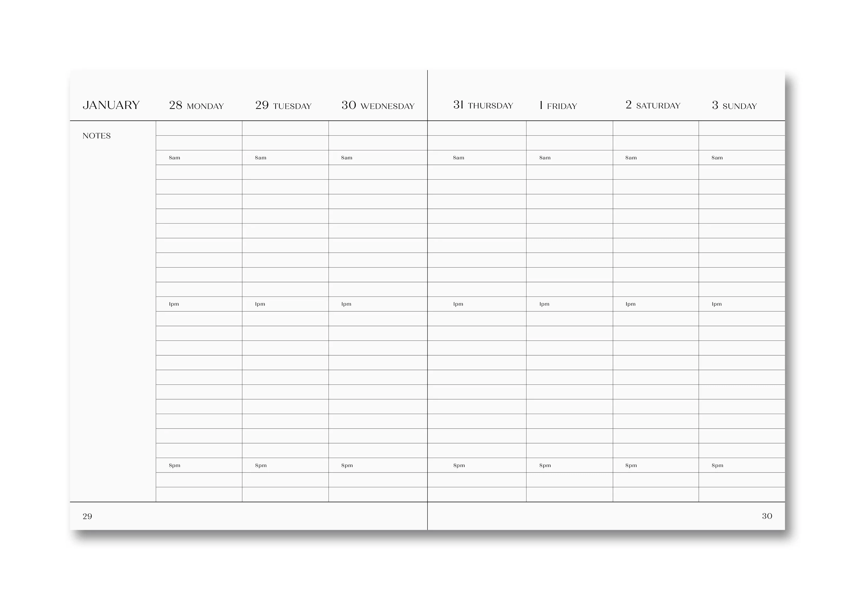 The Important Flowers Planner 2027 - Image 6