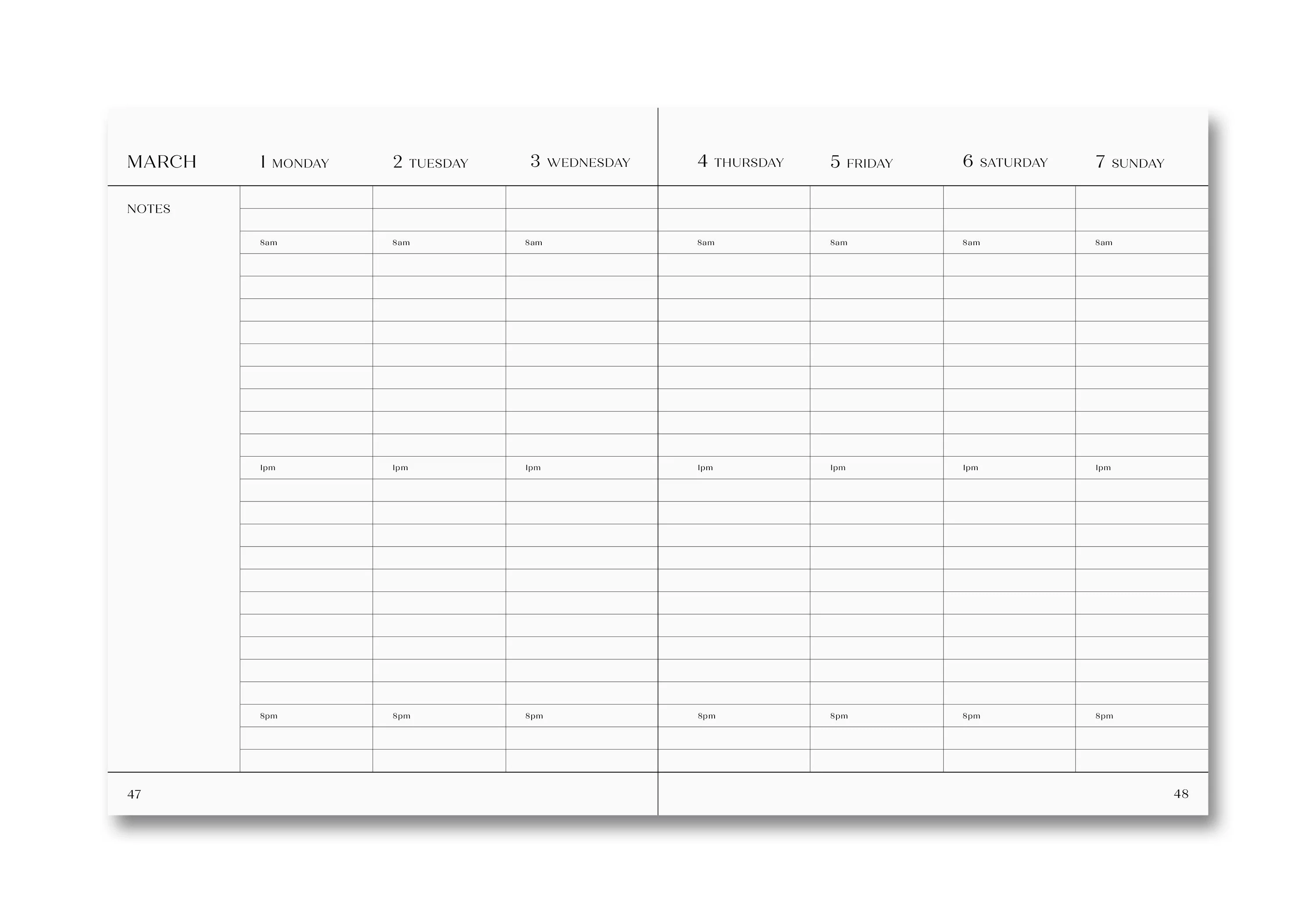The Important Flowers Planner 2027 - Image 7