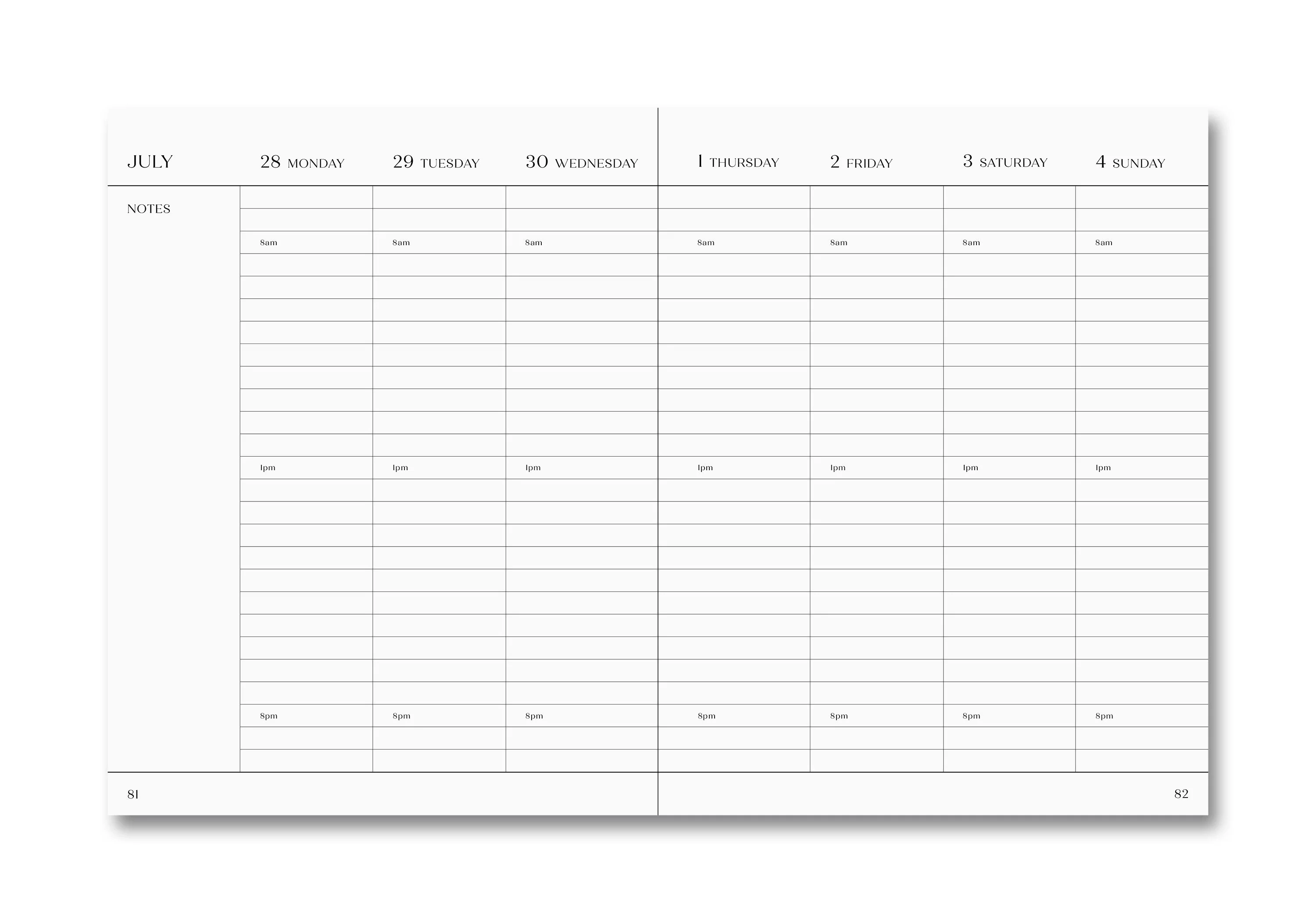 The Important Flowers Planner 2027 - Image 8