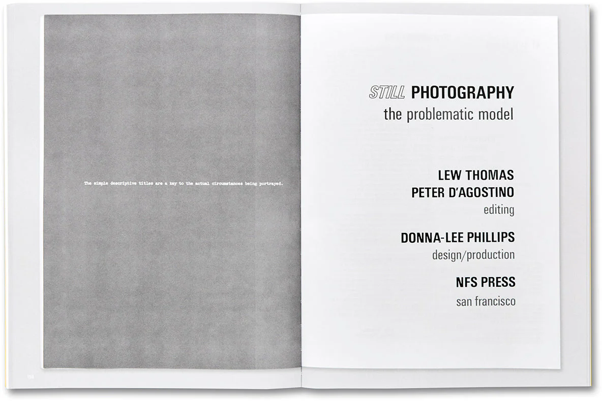 Thought Pieces: 1970s Photographs by Lew Thomas, Donna-Lee Phillips, and Hal Fischer - Image 27